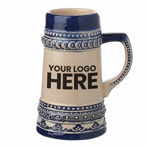 2 oz. Bremen Mini Ceramic Beer Mug Shooters