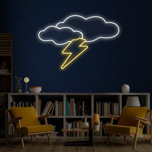 Thunder Cloud Neon Sign - Imprint Now