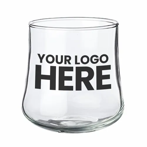 11 oz. Rose Bud Stemless Glasses