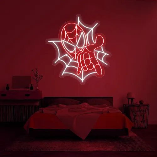 Custom Spiderman Neon Signs