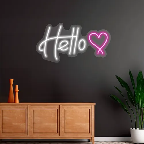 Custom Hello Neon Signs