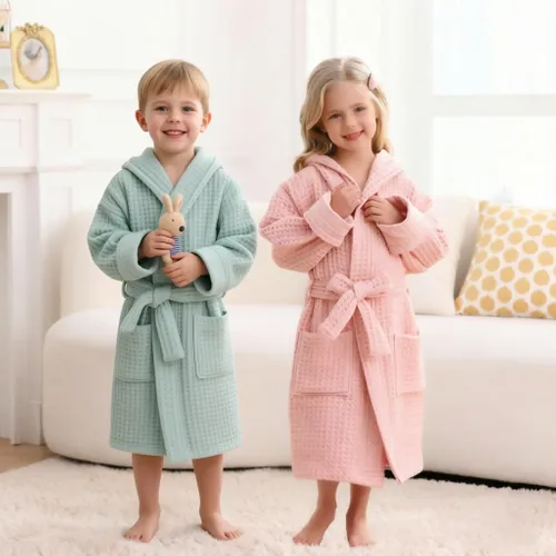 Custom Kids Waffle Robes - Imprint Now