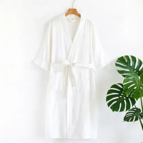 4 Layer Gauze Cotton Bathrobes - Imprint Now