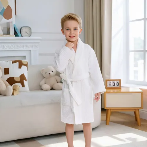 Custom Kids Waffle Robes - Imprint Now