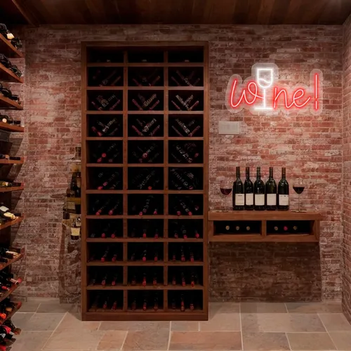 Custom Wine Neon Signs - Imprint Now