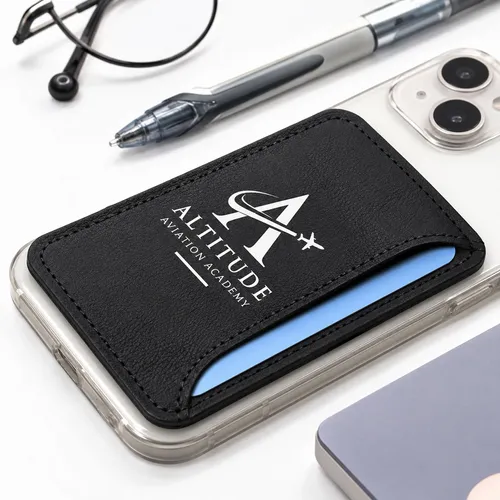 Leather Phone Wallet with Side Slit - Imprint Now