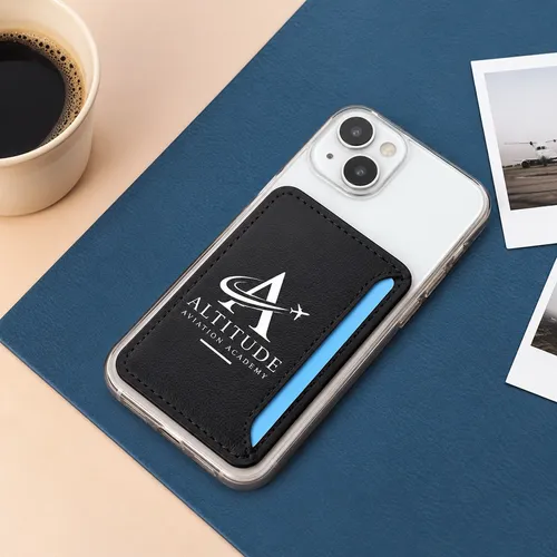 Leather Phone Wallet with Side Slit - Imprint Now