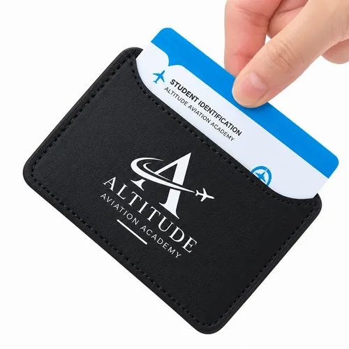 Leather Phone Wallet with Side Slit - Imprint Now