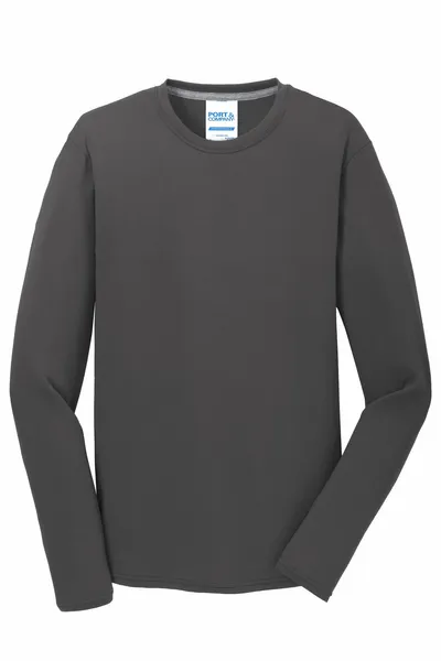Port & Company Long Sleeve Performance Blend Tee. PC381LS - Air Fresheners Now