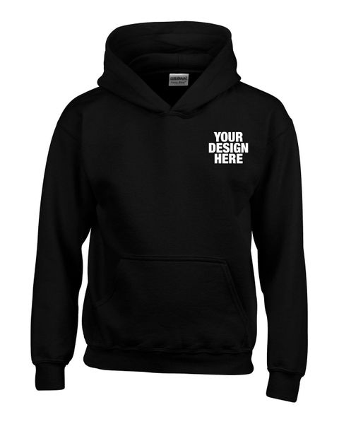 Gildan Youth Heavy Blend 8 oz., 50/50 Hooded Sweatshirt - Imprint Now