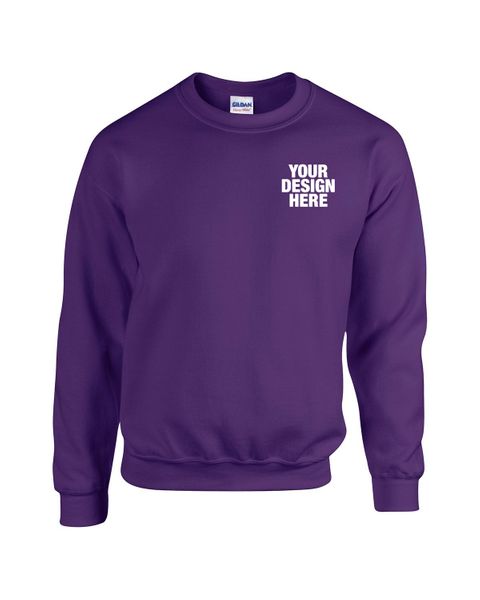 Gildan Adult Heavy Blend Adult 8 oz., 50/50 Fleece Crew - Imprint Now