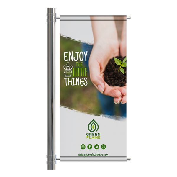 Buy Custom Pole Banners Online - Design Display Banners With Text, Logo -  Imprint 