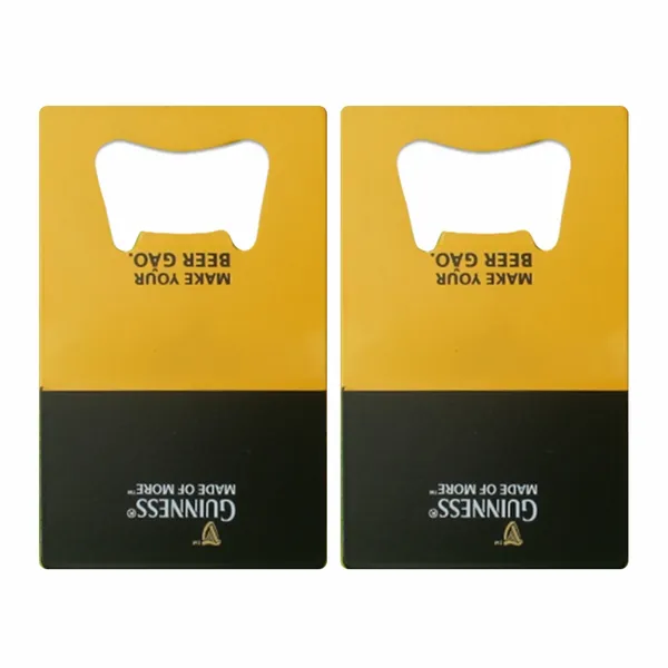 Two-Tone Card Bottle Opener - Imprint Now