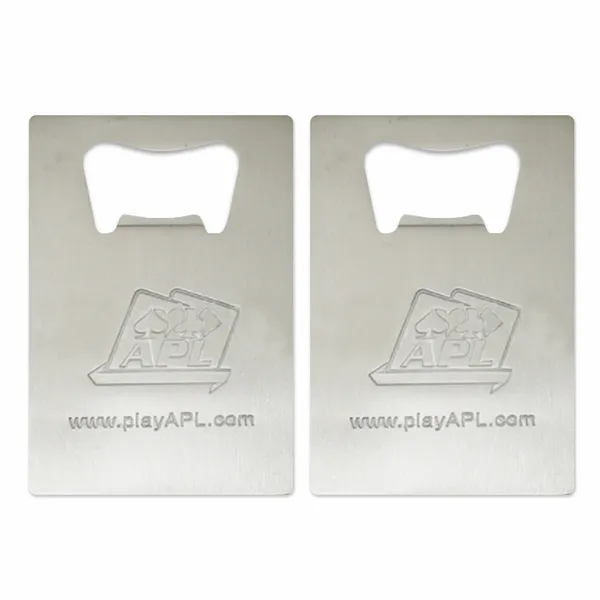 Standard Card Shape Bottle Opener - Imprint Now