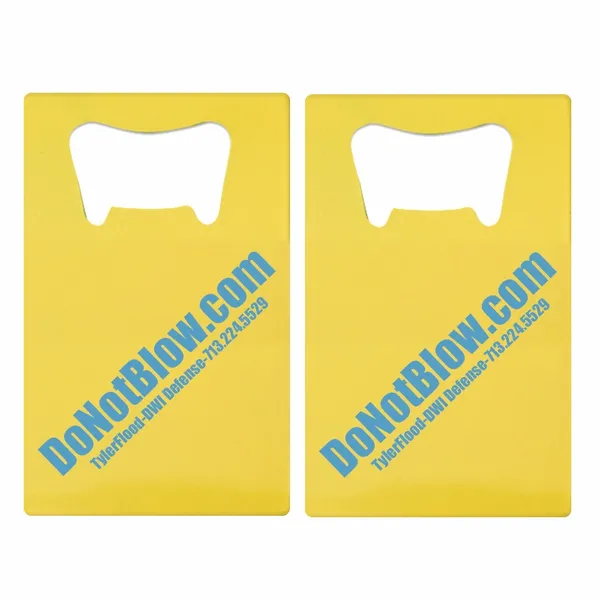 Printed Simple Card Bottle Opener - Imprint Now