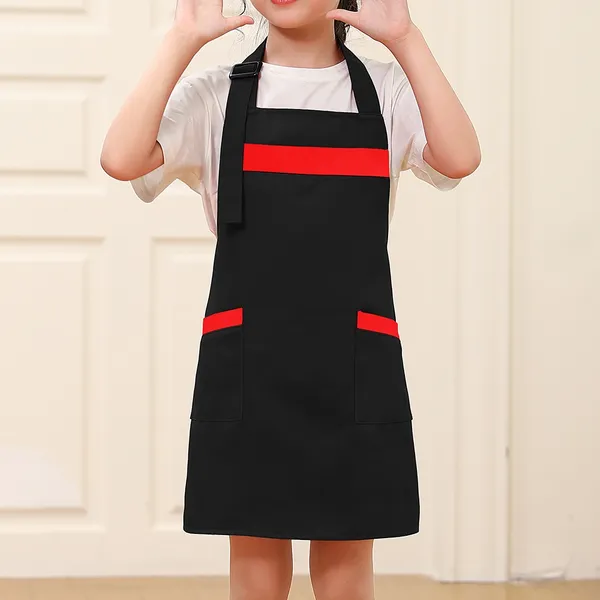 Kids Tiny Cotton Neck Strap Apron - Imprint Now