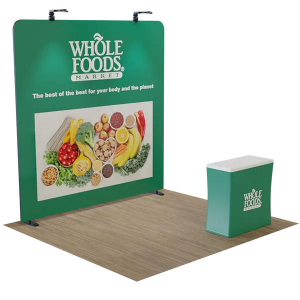 10' x 8' Straight Zip Up Display - Imprint Now