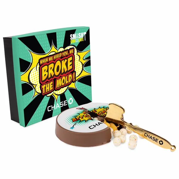 Smash Chocolate Cake w/ Birthday Cake Bites & Color Topper - Imprint Now