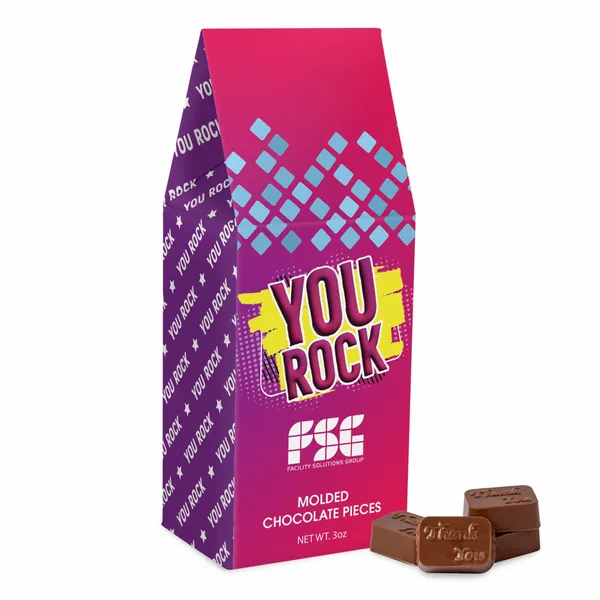 Molded Chocolate Gable Box - Imprint Now