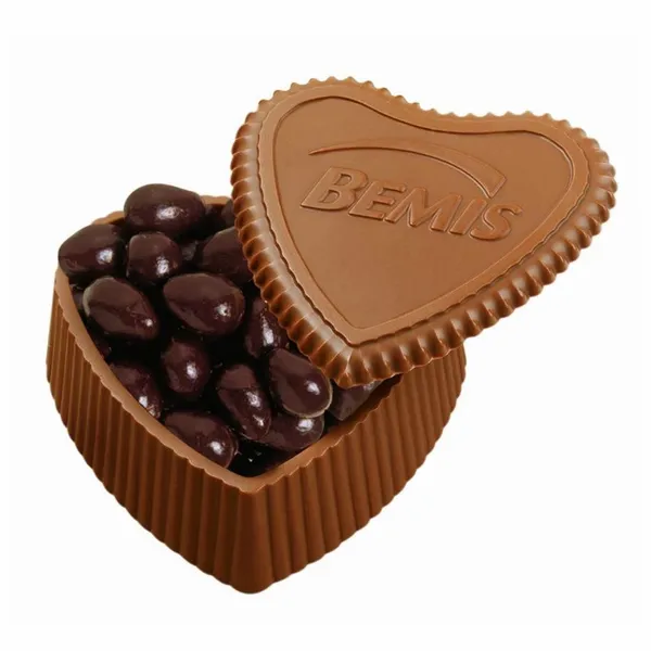 Heart Box with Premium Confection - Imprint Now