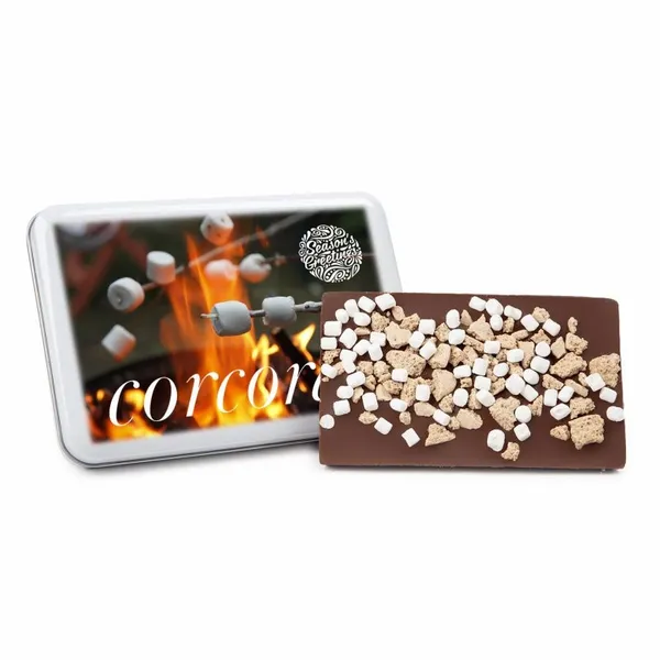 One of a Kind Tin with S'mores Bark - Imprint Now