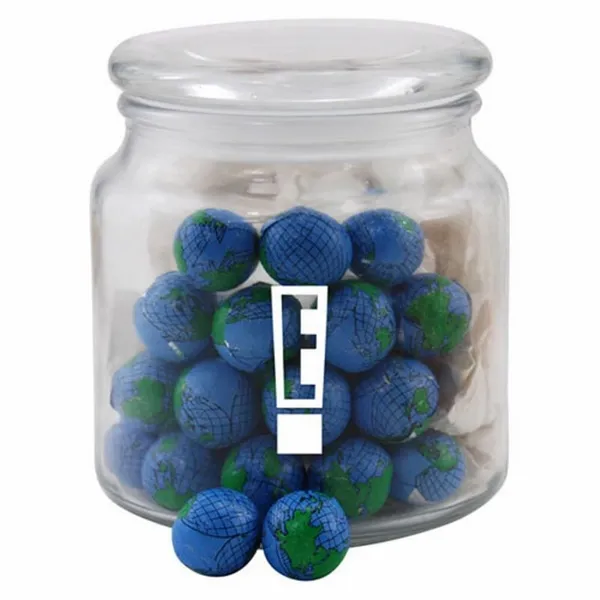 Jar with Chocolate Globes - SG400 - Imprint Now