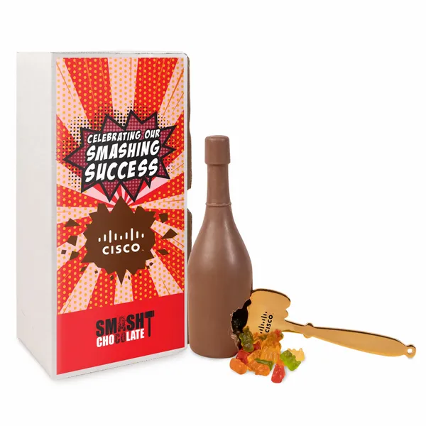 Clever Candy Smash Chocolate with Gummy Bears - Imprint Now