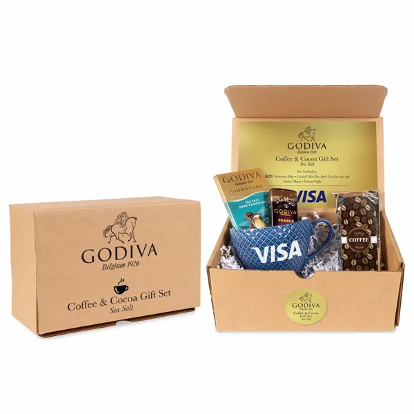 Godiva Coffee and Cocoa Gift Set -Sea Salt - Imprint Now