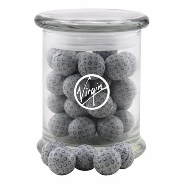 Jar with Chocolate Golf Balls - SG700 - Imprint Now