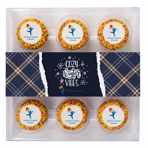 Custom Dipped Sandwich Cookies - 9pc - Imprint Now