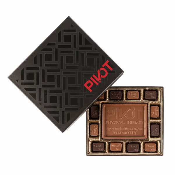 Small Custom Chocolate Delight Gift Box 8" - Imprint Now