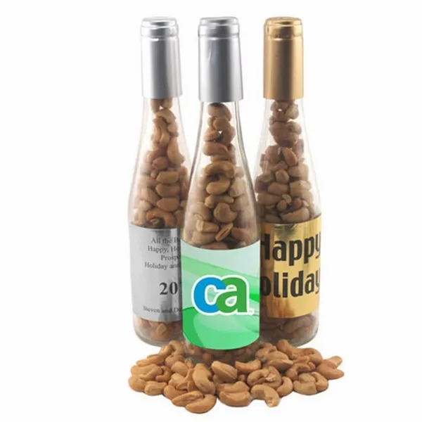 Champagne Bottle w/ Pistachios 11" - Imprint Now