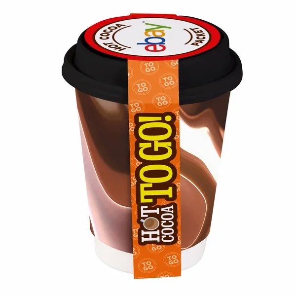 To-Go 12 oz. Cup with Hot Cocoa Packet - Imprint Now