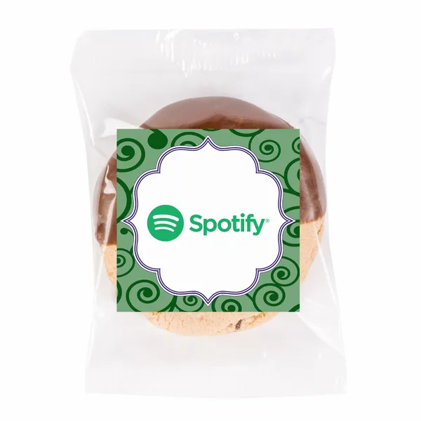 Fresh Beginnings Individually Wrapped Dipped Chocolate Chip Cookie - Imprint Now