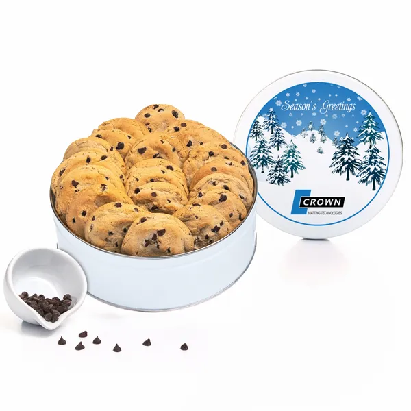Fresh Beginnings Chocolate Chip Gourmet Cookie Tin - Imprint Now