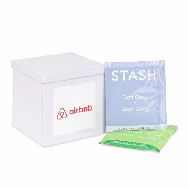 Canister Tin - Stash Tea Assortment - Imprint Now