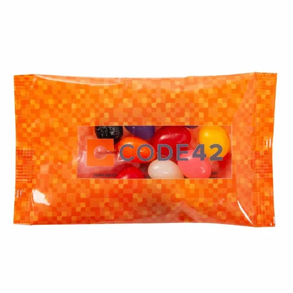 1oz. Full Color DigiBag™ with Assorted Jelly Beans - Imprint Now