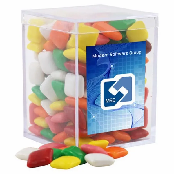 Acrylic Box with Mini Chicklets - Small - Air Fresheners Now