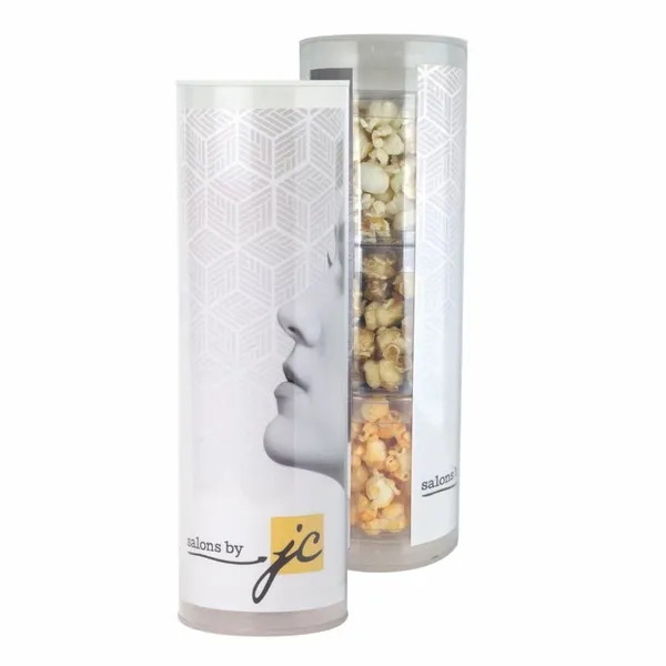 3 Piece Gift Tube with Popcorn - Imprint Now