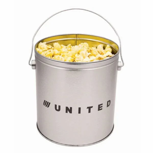 One Gallon Popcorn Tin - Butter Popcorn - Imprint Now
