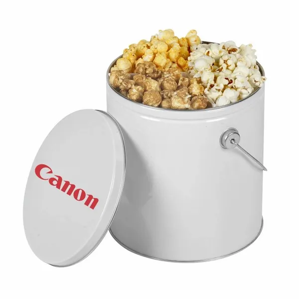 One Gallon Popcorn Tin - Trio Popcorn - Imprint Now