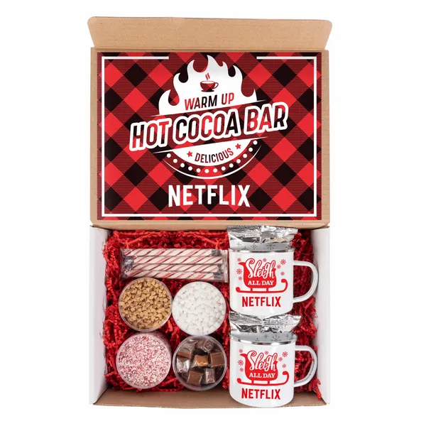 Hot Cocoa Bar Kit with 2 Mugs - Imprint Now