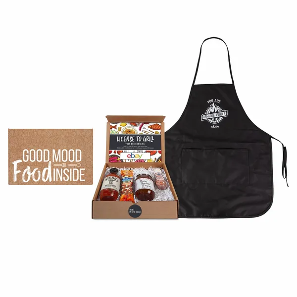 License to Grill - BBQ Gourmet Kit with Apron - Imprint Now
