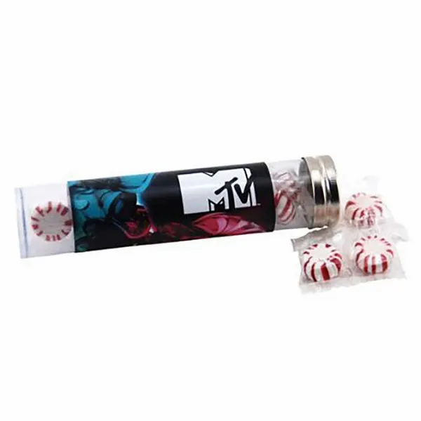 Large 6" Candy Tube with Starlight Mints - Imprint Now