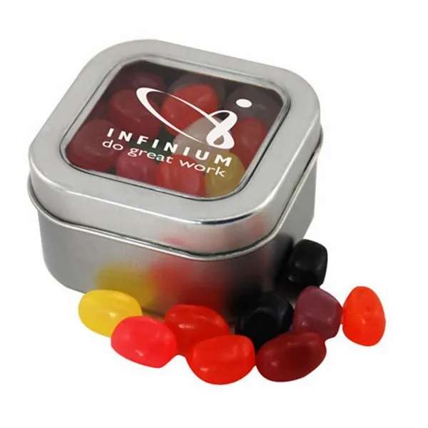 Window Tin with Jelly Beans - SBF2500 - Imprint Now