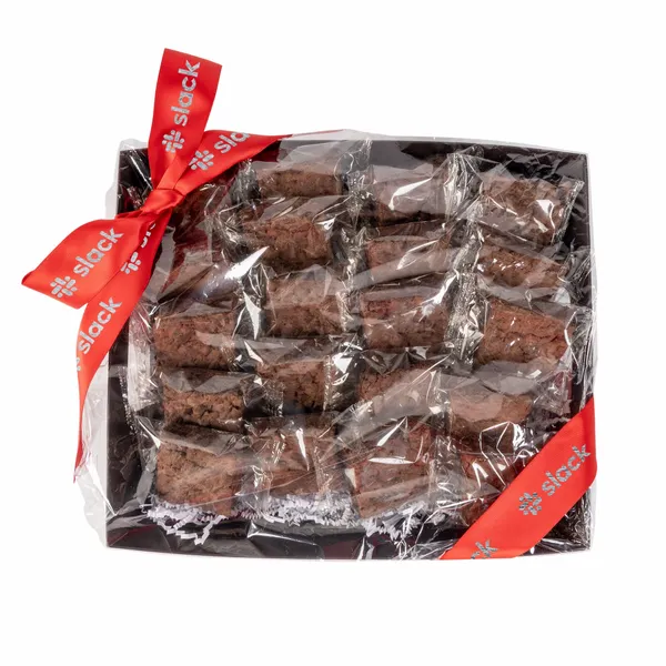 Fresh Beginnings Fudge Brownie Gift Tray - Imprint Now