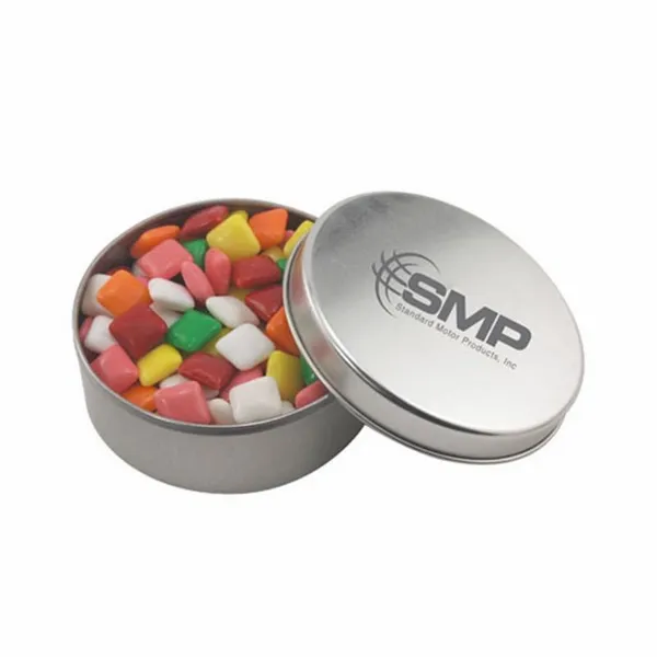 Round Tin with Mini Chicklets - SBF3000 - Imprint Now