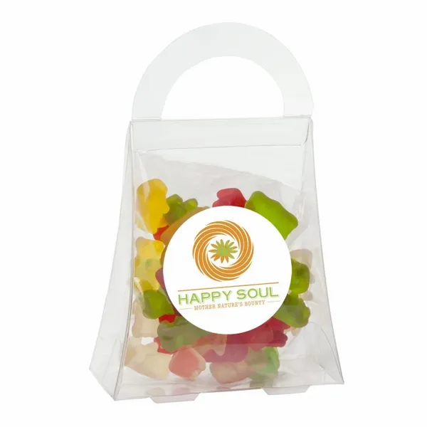 Clever Candy Purse Acetate Box with Gummy Bears - Imprint Now