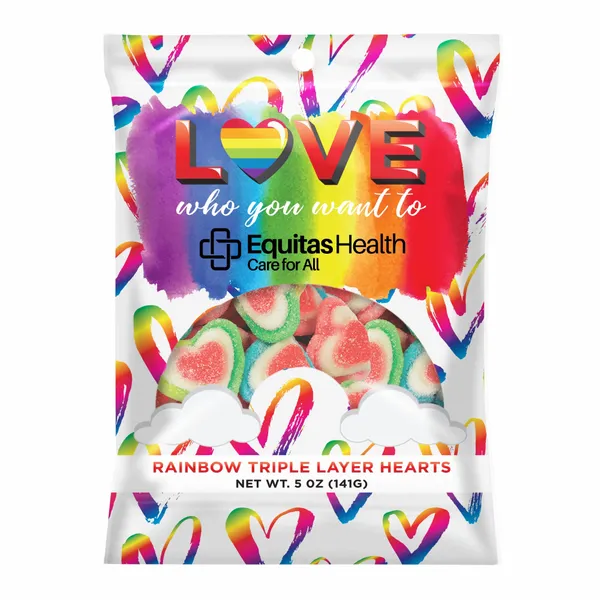 Pride Digibags with Triple Layer Hearts - Imprint Now