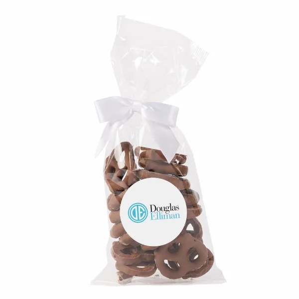 Mug Drops - Milk Chocolate Mini Pretzels - Imprint Now